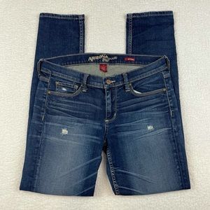 ARIZONA JEAN CO. • Distressed Boyfriend Jeans, 9